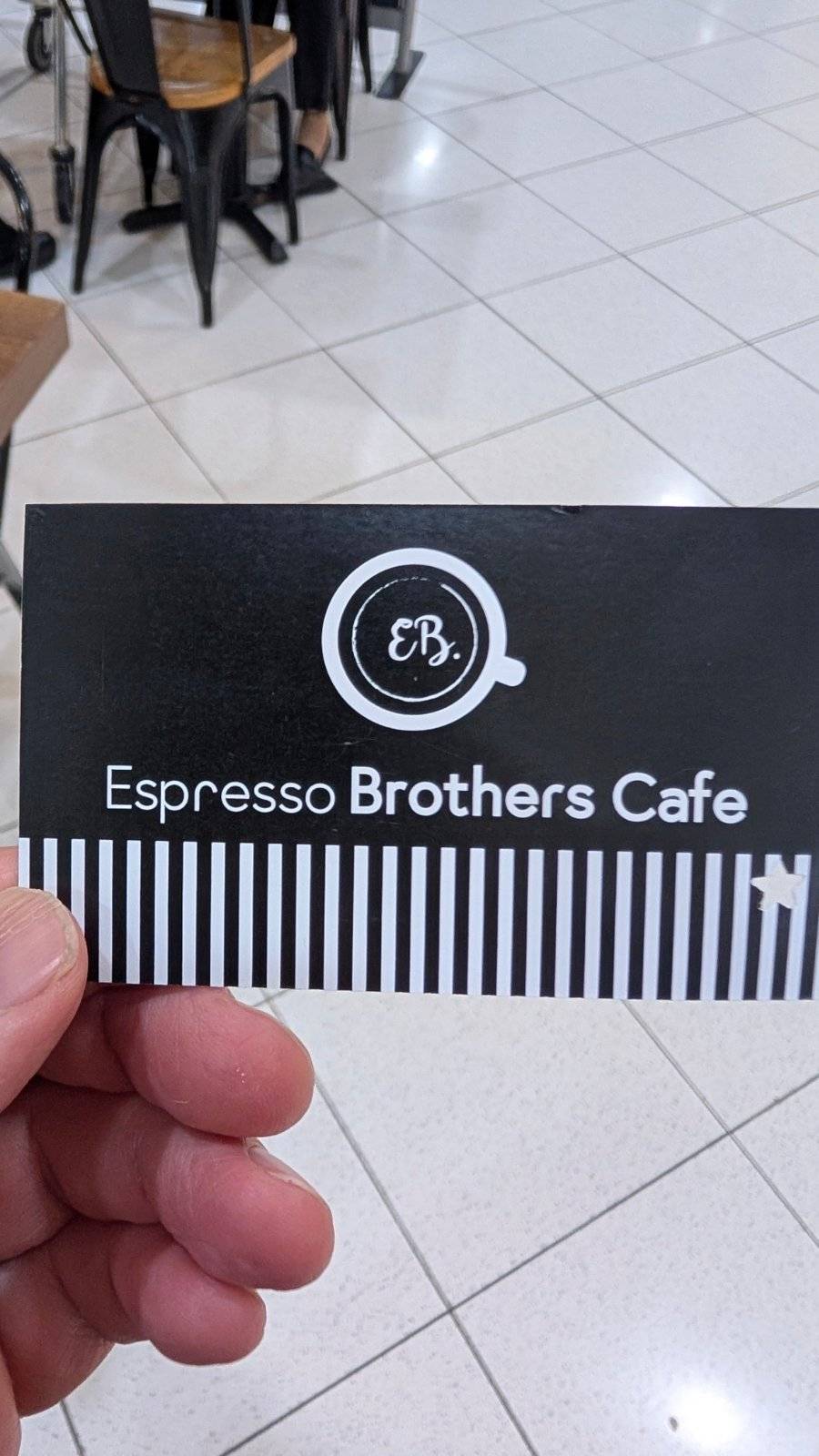 At the counter at Espresso Brothers, photo 2